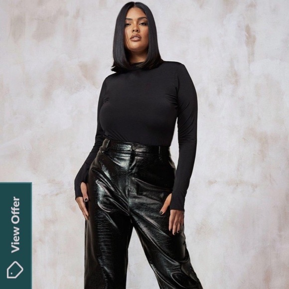 NWT 🔥Kourtney Kardashian Cut Out Open Back Bodysuit🔥 - Picture 4 of 6